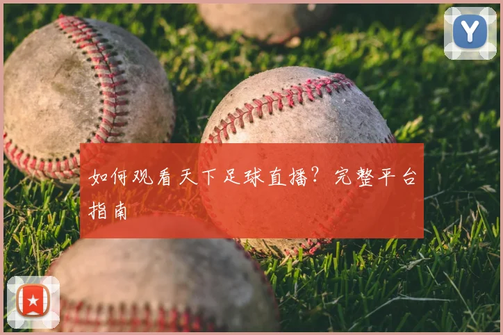 如何观看天下足球直播？完整平台指南